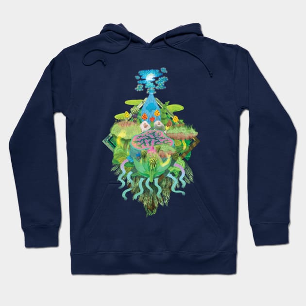 The Garden Geode Hoodie by lazykite